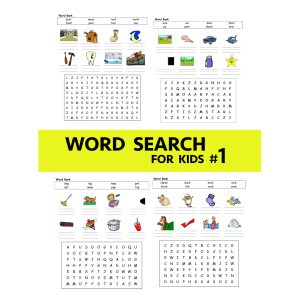 Word Search Puzzle for Kids 01